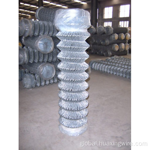 Hot Dipped Galvanized Mesh Powder Coated Chain Link Fence Manufactory